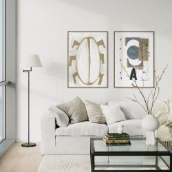 A For Abstract kunstplakat