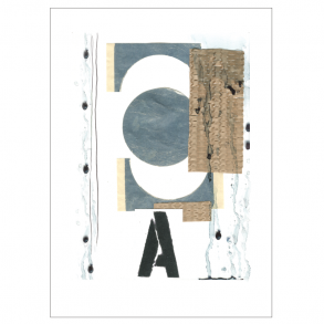 A for Abstract art print