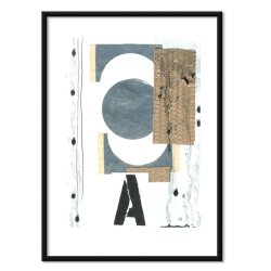 A For Abstract kunstplakat