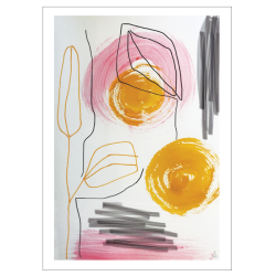 Abstract in Colour art print