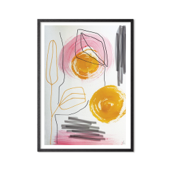 Abstract in Colour art print