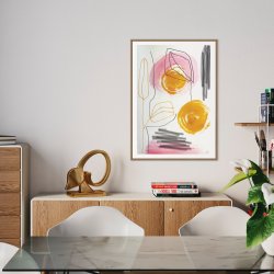Abstract in Colour art print