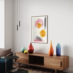 Abstract in Colour art print