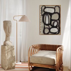 Abstract on Grey kunstplakat