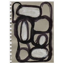 Abstract on Grey kunstplakat