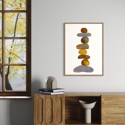 Balance kunstplakat