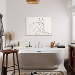 Balanced Silhouette Art Print