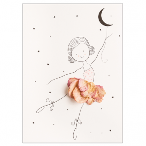 Ballerina Ella Art Print