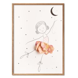 Ballerina Ella Art Print