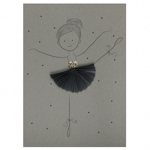 Ballerina Alba Plisse print