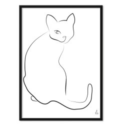 Cat Art Print