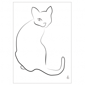 Cat Art Print