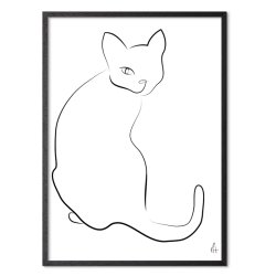 Cat Art Print