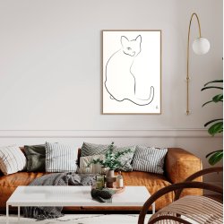 Cat Art Print