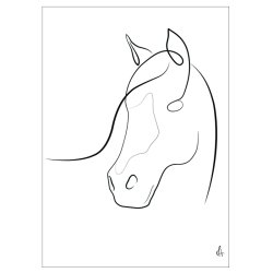 Horse Art print