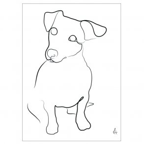 Dog Art Print