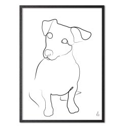 Dog Art Print