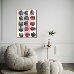 Dots and Shades Art Print