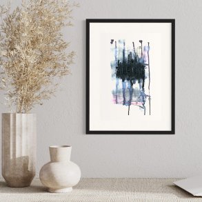 Abstract Pink Original