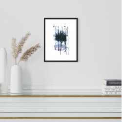 Abstract Pink Original