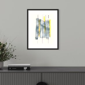 Abstract Yellow Original