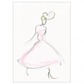 Fashionable 5 minutes art print