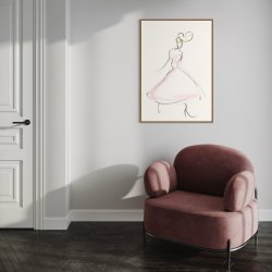 Fashionable 5 minutes art print