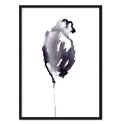 Feather Flower art print