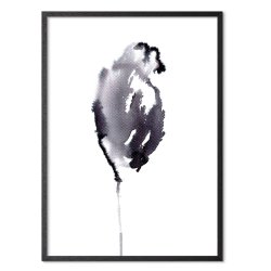 Feather Flower art print