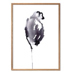 Feather Flower art print