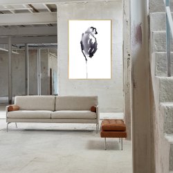 Feather Flower art print