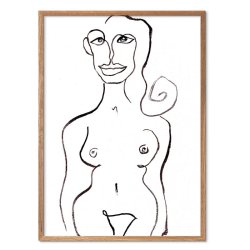 Female Nude kunstplakat