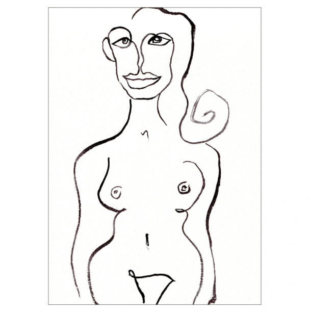 Female Nude kunstplakat