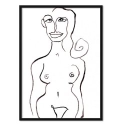 Female Nude kunstplakat