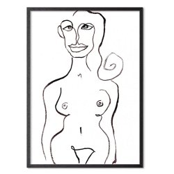 Female Nude kunstplakat