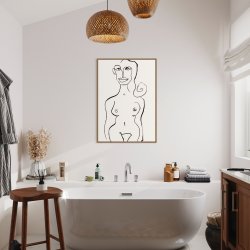 Female Nude kunstplakat
