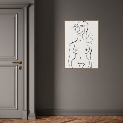 Female Nude kunstplakat