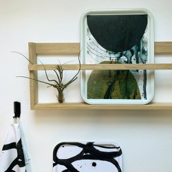 Tray  Golden Abstract