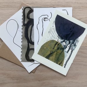 Kunstkort som adventsgave