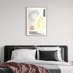 Light Abstract kunstplakat