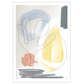 Light Abstract art print