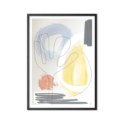 Light Abstract kunstplakat