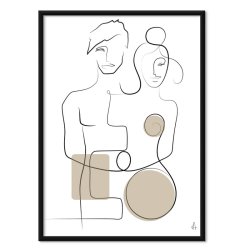Lovers Kunstplakat