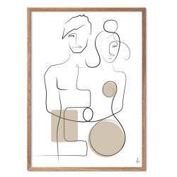Lovers Kunstplakat