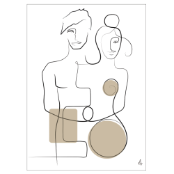 Lovers Kunstplakat
