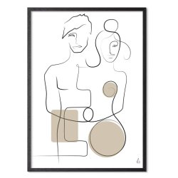 Lovers Kunstplakat