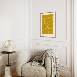 One Line Female Yellow Limited Edition