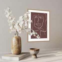 One Line Female Plum Limited Edition