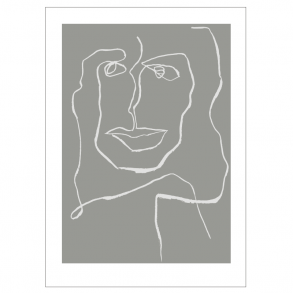 One Line Female Grey Limited Edition