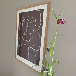 One Line Female Plum Limited Edition